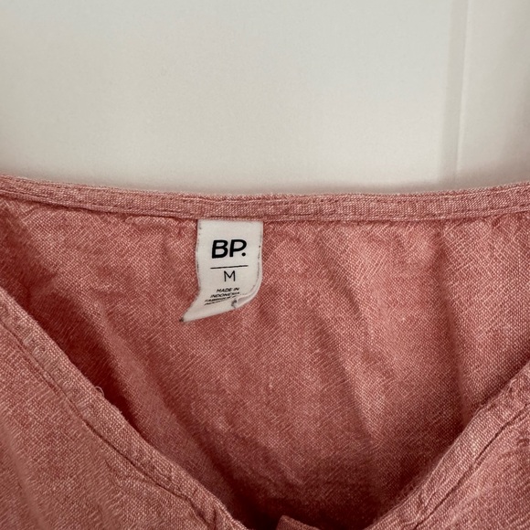 Nordstrom BP women’s linen blend button detail tank to size medium - Picture 4 of 4